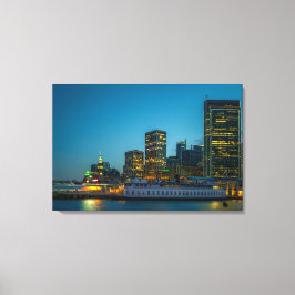 Panorama von San Francisco auf Leinwand | Stadtlic
