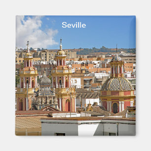 Panorama von Sevilla. Magnet
