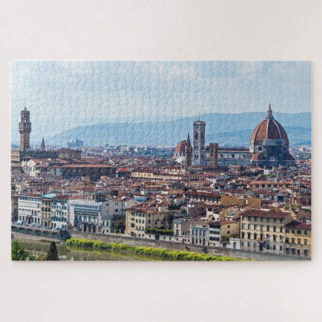 Panoramaaussicht auf die Sehenswürdigkeiten von Fl (Horizontal)