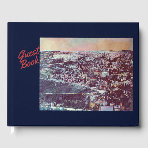 Panoramaaussicht auf Jerusalem Gästebuch