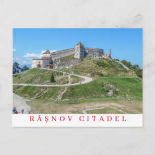 Panoramaaussicht auf Rasnov Postkarte