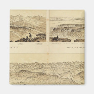 Panoramaaussicht Magnet