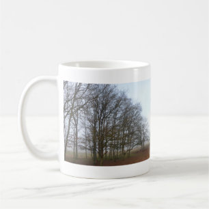 Panoramabaume in Nebelwald-Tasse Kaffeetasse