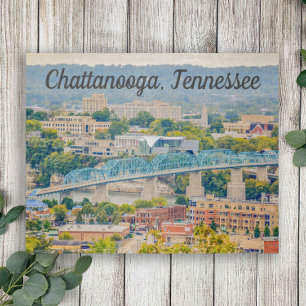 Panoramabild von Chattanooga, Tennessee
