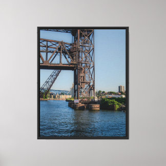 Panoramablick auf Leinwand Print