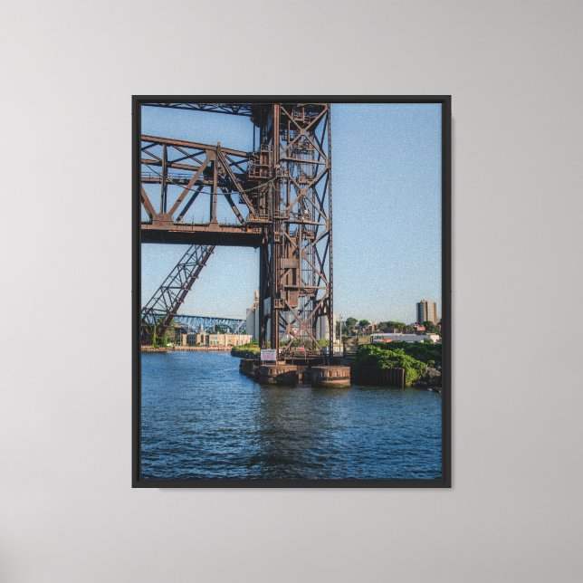 Panoramablick auf Leinwand Print (Vorderseite)