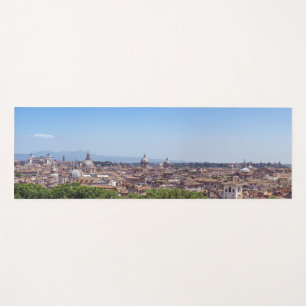 Panoramablick auf Rom vom Castel Sant'Angelo Yogamatte