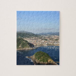 Panoramablick auf San Sebastian
