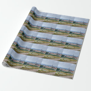 Panoramablick über Wien Österreich vom Belvedere Geschenkpapier