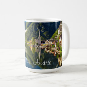 Panoramafoto Hallstatt, Österreich Kaffeetasse