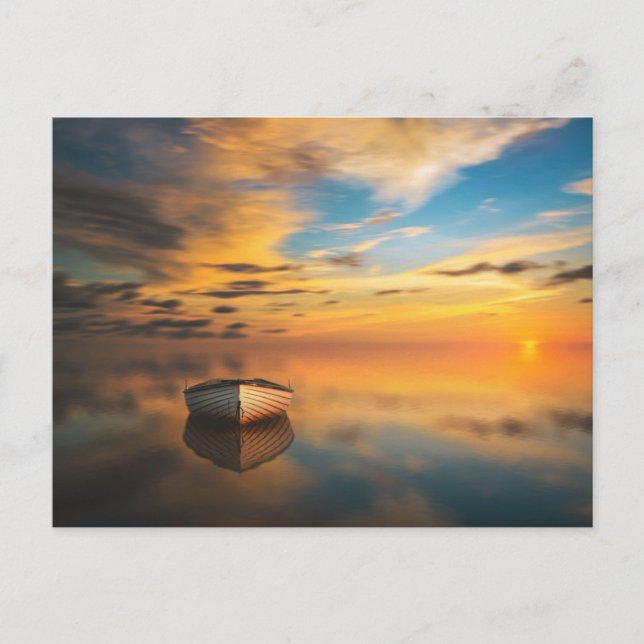 Panoramalandschaft Postkarte (Vorderseite)