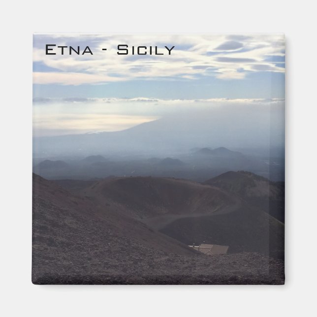 Panoramasicht auf den Ätna Magnet (Vorne)