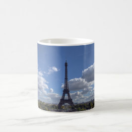 Panoramasicht auf den Eiffelturm - Paris Kaffeetasse