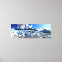Panoramasicht auf den Matanuska-Gletscher, Alaska