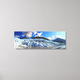 Panoramasicht auf den Matanuska-Gletscher, Alaska Leinwanddruck