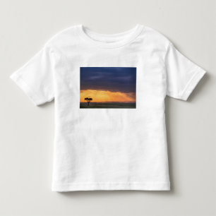 Panoramasicht auf den Vulture- und Akazienbaum Kleinkind T-shirt