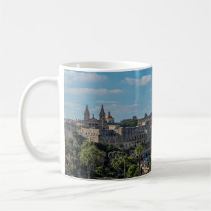 Panoramasicht auf die Altstadt von Valletta in Mal Kaffeetasse