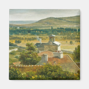Panoramasicht auf die Île-de-France Magnet