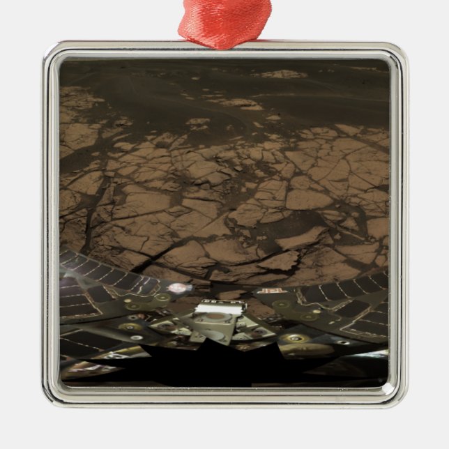 Panoramasicht auf die Mars 3 Ornament Aus Metall (Vorne)