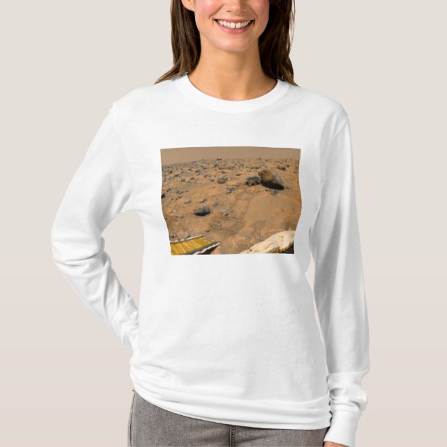 Panoramasicht auf die Mars 5 T-Shirt (Vorderseite)