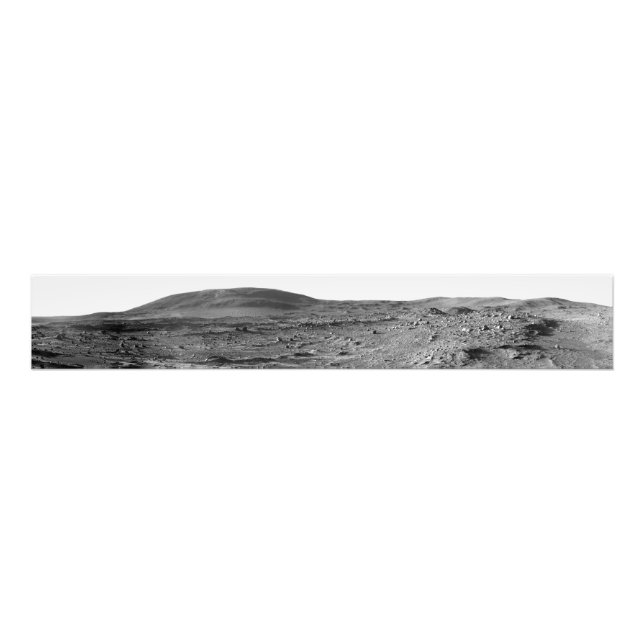 Panoramasicht auf die Mars 6 Fotodruck (Vorne)
