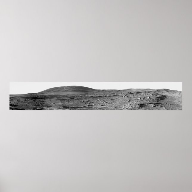 Panoramasicht auf die Mars 6 Poster (Vorne)