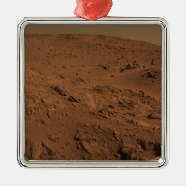 Panoramasicht auf die Mars 7 Ornament Aus Metall (Vorne)