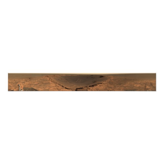 Panoramasicht auf die Mars 9 Fotodruck (Vorne)