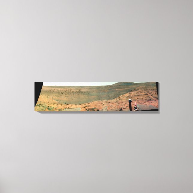 Panoramasicht auf die Mars Leinwanddruck (Vorderseite)