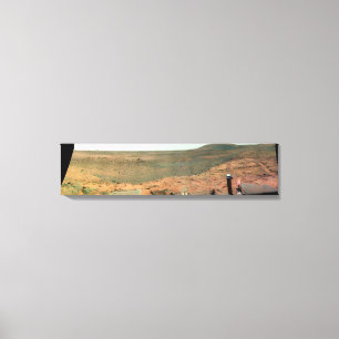 Panoramasicht auf die Mars Leinwanddruck