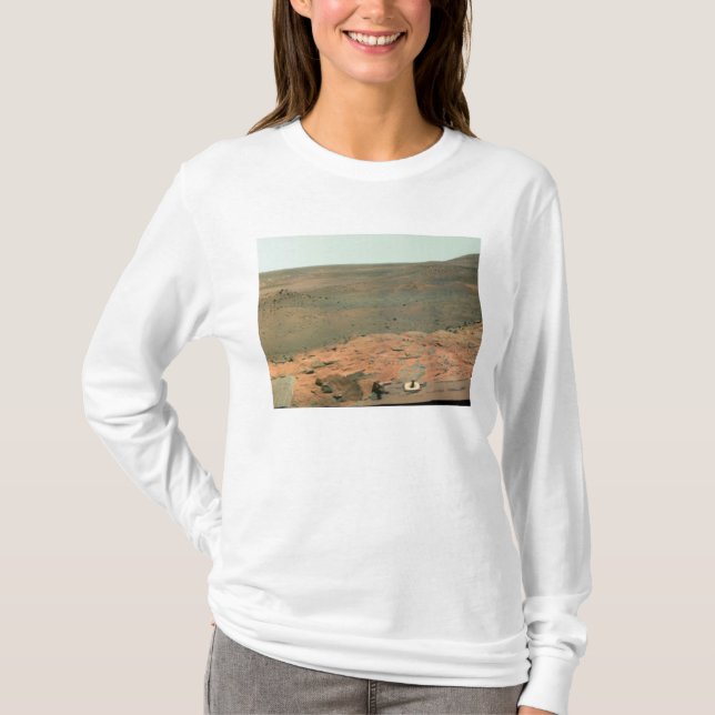 Panoramasicht auf die Mars T-Shirt (Vorderseite)