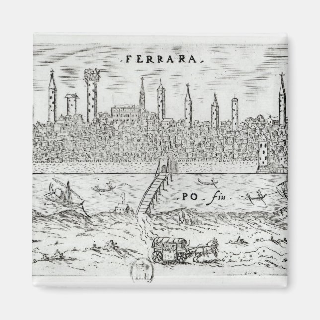 Panoramasicht auf Ferrara Magnet (Vorne)