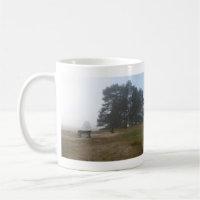 Panoramawärme in Nebel-Tasse
