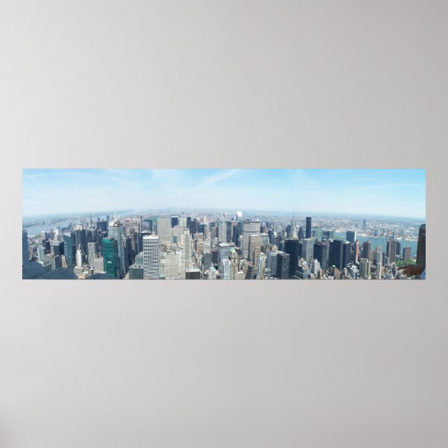 Panoramic NY Poster (Vorne)