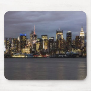 Panoramische Ansicht des frühen Abends von Mousepad