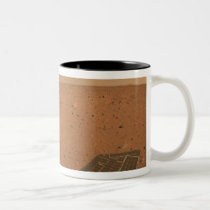 Panoramische Ansicht von Mars 10 Zweifarbige Tasse