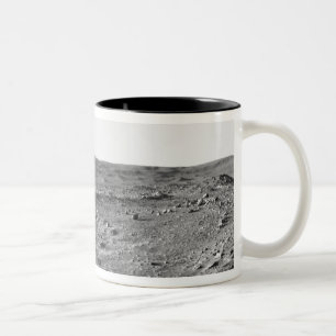 Panoramische Ansicht von Mars 6 Zweifarbige Tasse