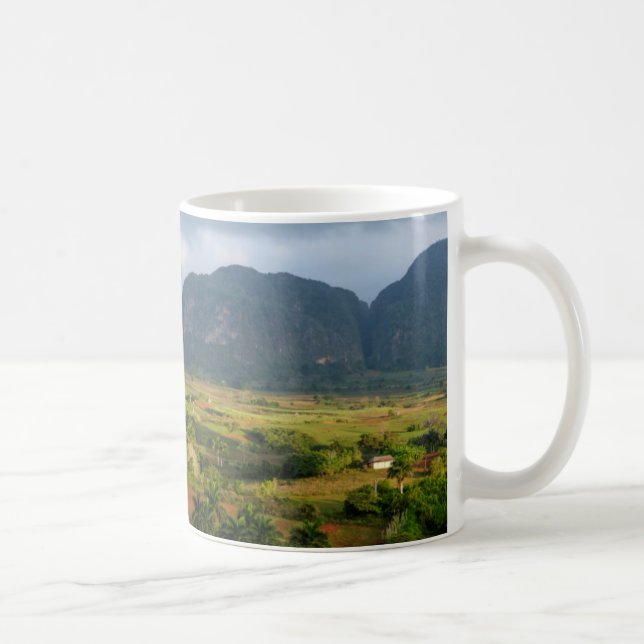 Panoramische Tallandschaft, Kuba Kaffeetasse (Rechts)