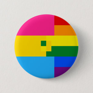 Panromantic Homosexuell-Button Button