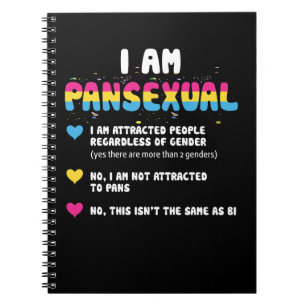 Pansexual Definition - Funny Gay Pride LGBT Notizblock