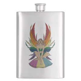 Pansexual-Fee Flachmann