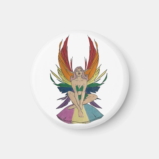 Pansexual-Fee Magnet (Vorne)