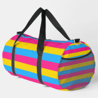 Pansexual Flag Print Cut Nähtasche