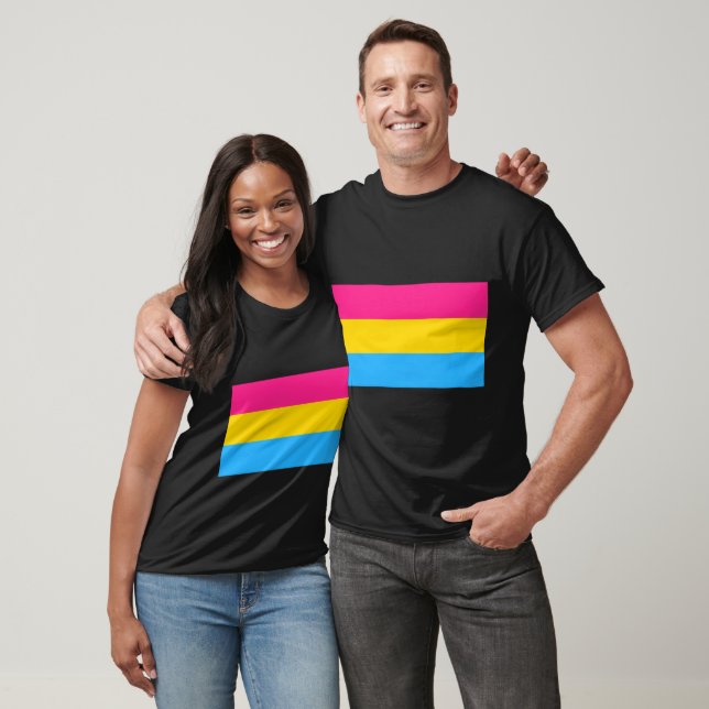 Pansexual Flag T-Shirt (Unisex)