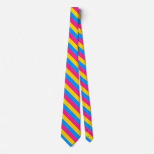 Pansexual Flagge Krawatte