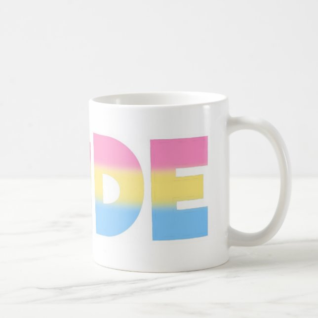 Pansexual/Omnisexual Stolz Kaffeetasse (Rechts)
