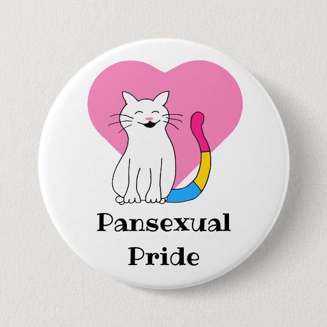 Pansexual-Pride Button (Vorderseite)