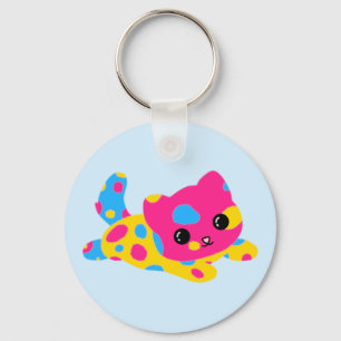 Pansexual Pride Cat Schlüsselanhänger