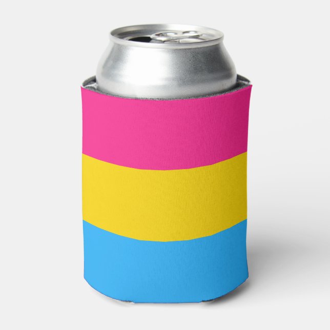 Pansexual Pride Dosenkühler (Kanne Vorderseite)