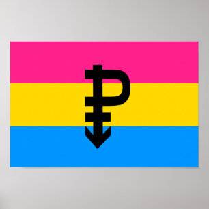 Pansexual Pride Flag Poster